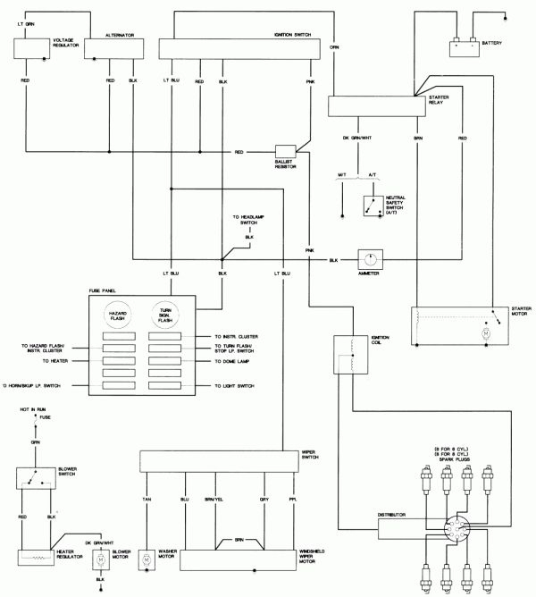 16 1986 Dodge Truck Wiring Diagram Truck Diagram Wiringg 