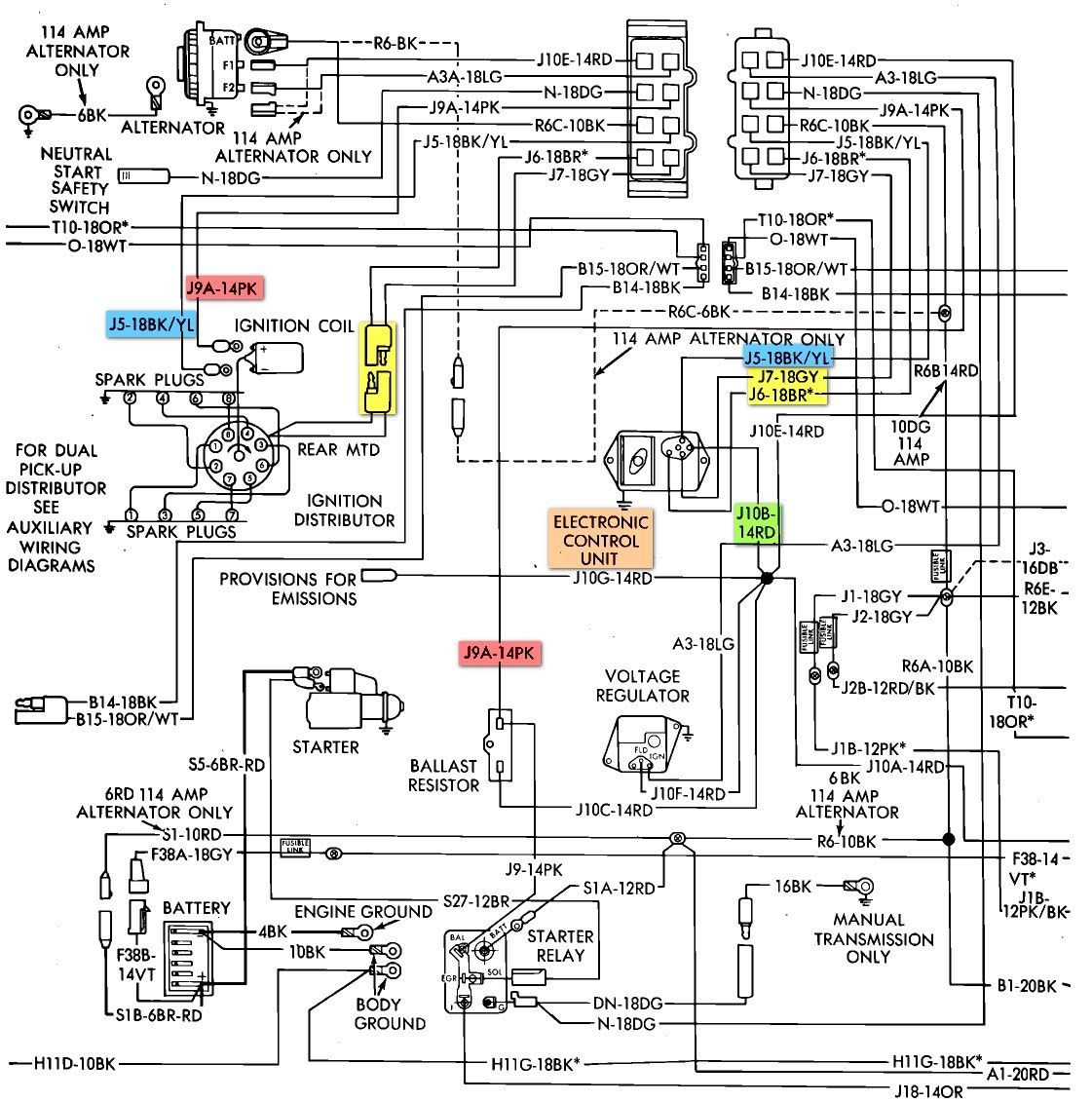 1975 Dodge Truck Wiring Diagram Pics Wiring Collection