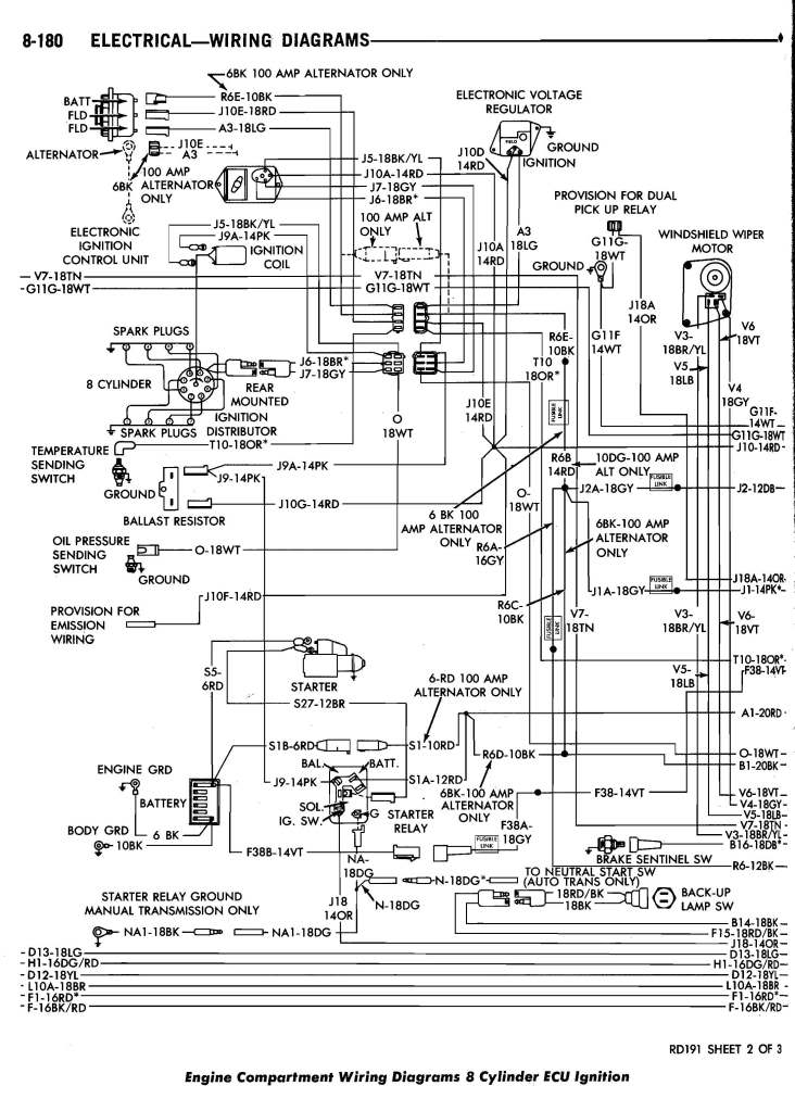 1985 D150 Wiring Diagram