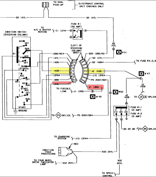 1987 Dodge W150 Wiring Diagram