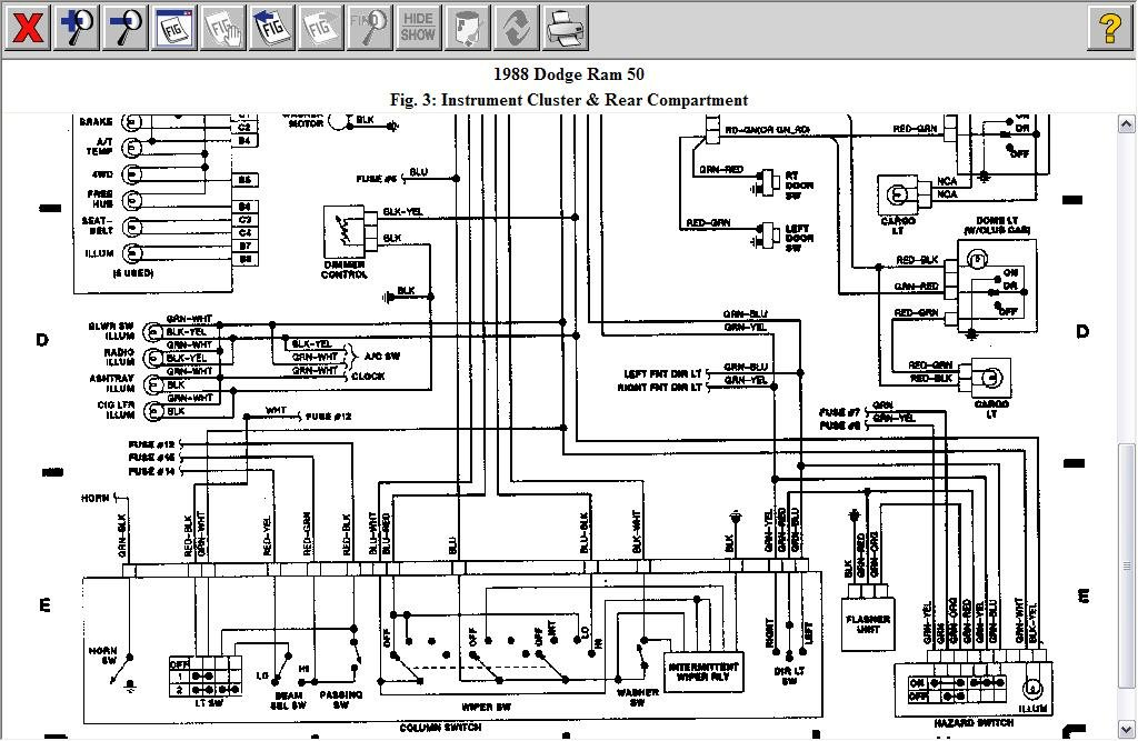 1988 Dodge Ram 50 Wiring Diagram Wiring Diagram