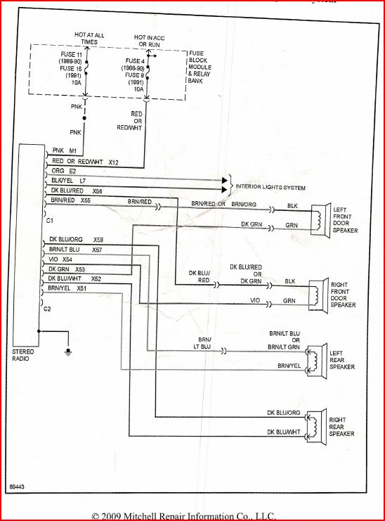 1991 Dodge W250 Wiring Diagram Pics Wiring Diagram Sample