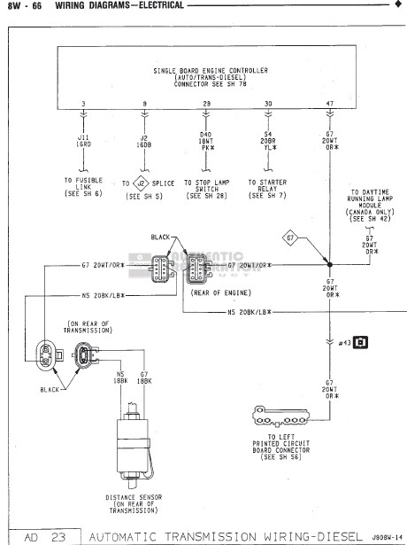 1992 Dodge Dakota Ignition Wiring Diagram Images Wiring Diagram Sample