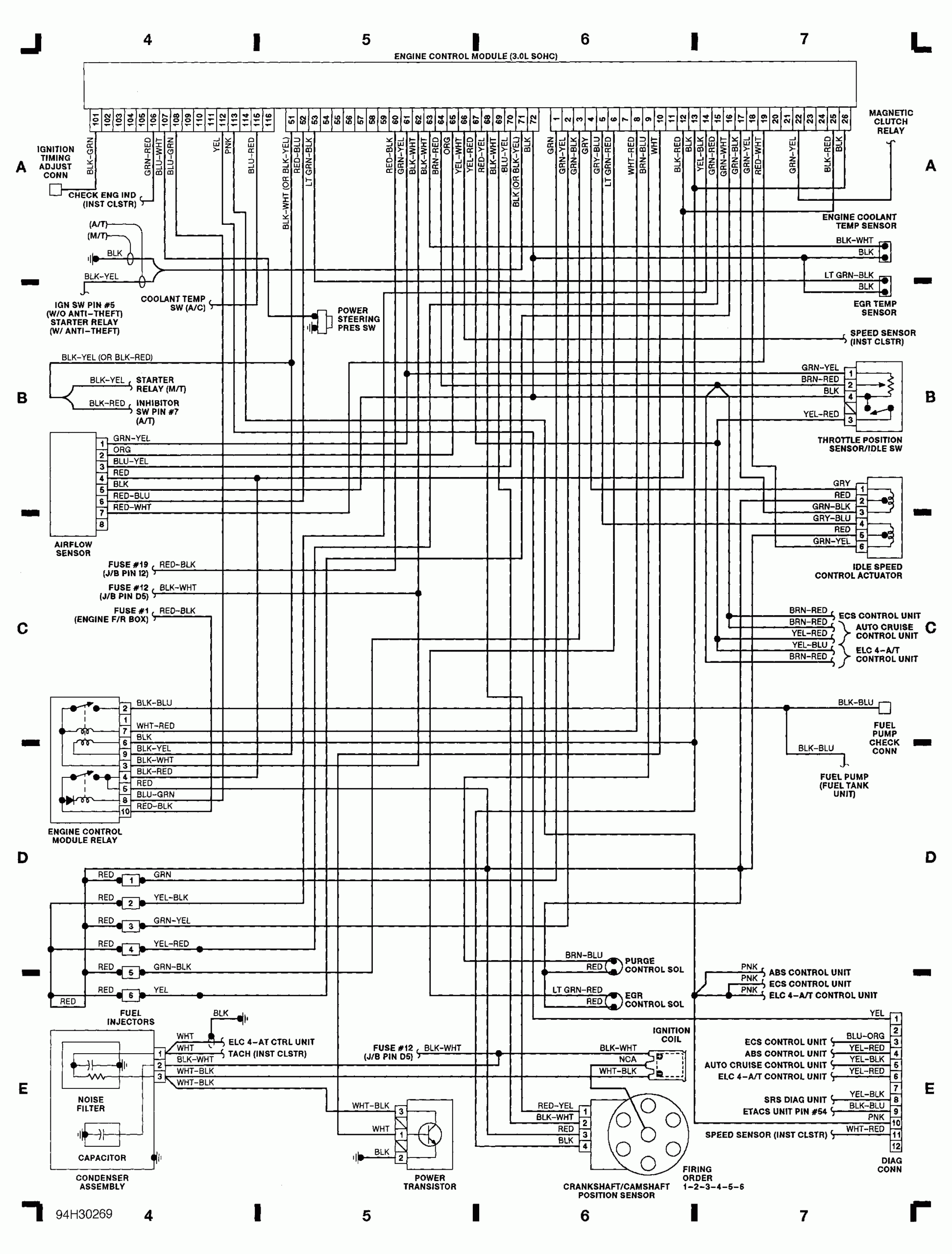 1992 Mitsubishi 3000gt Stereo Wiring Diagram Wiring Diagram