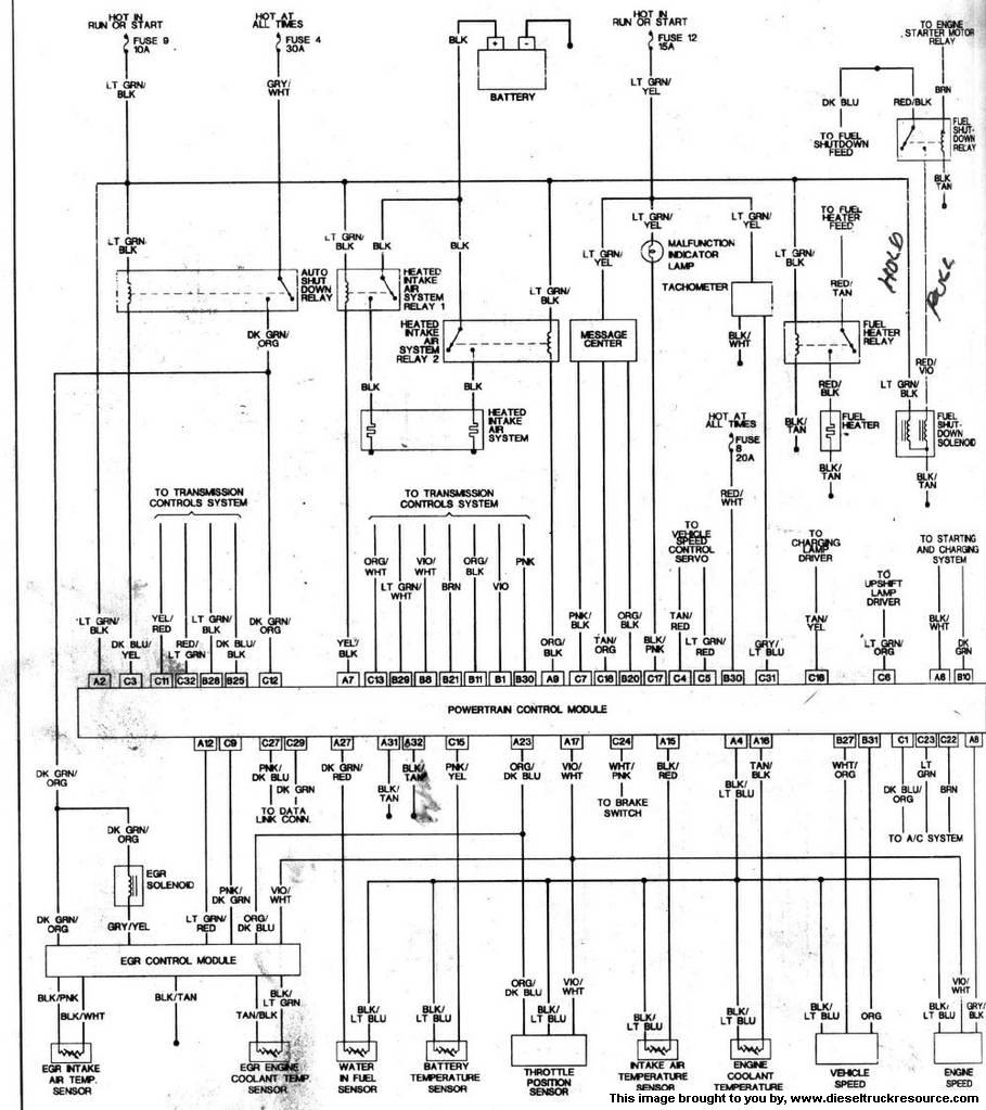 1993 Dodge W250 Wiring Diagram Free Wiring Diagram