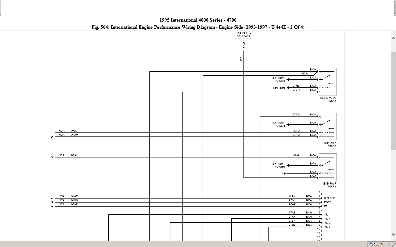 1993 International Wiring Diagram Wiring Diagram Schema