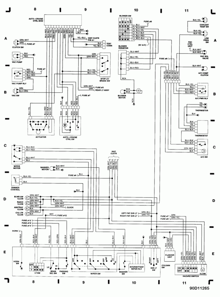 1994 Dodge Ram Wiring Diagram Pictures Wiring Diagram Sample