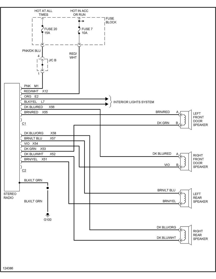 1998 Dodge Radio Wiring Diagram Wiring Diagram For 1998 Dodge Dakotum 