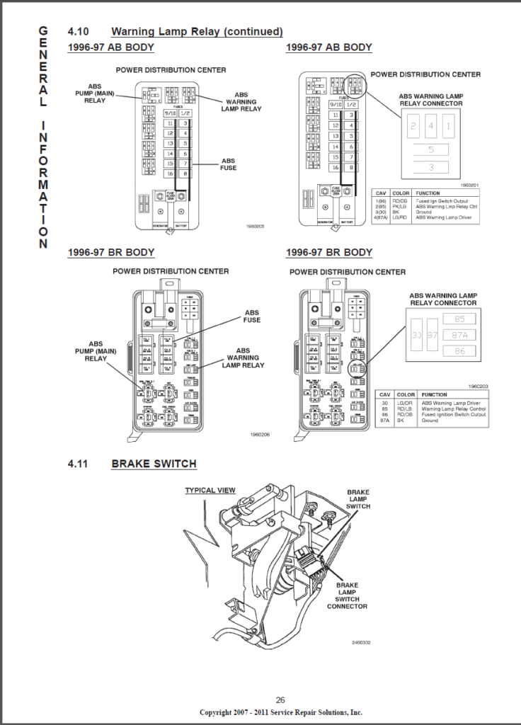 1998 Dodge Ram 1500 Tail Light Wiring Diagram Pics Wiring Diagram Sample