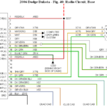 1999 Dodge Dakota Radio Wiring Diagram Collection Wiring Diagram Sample