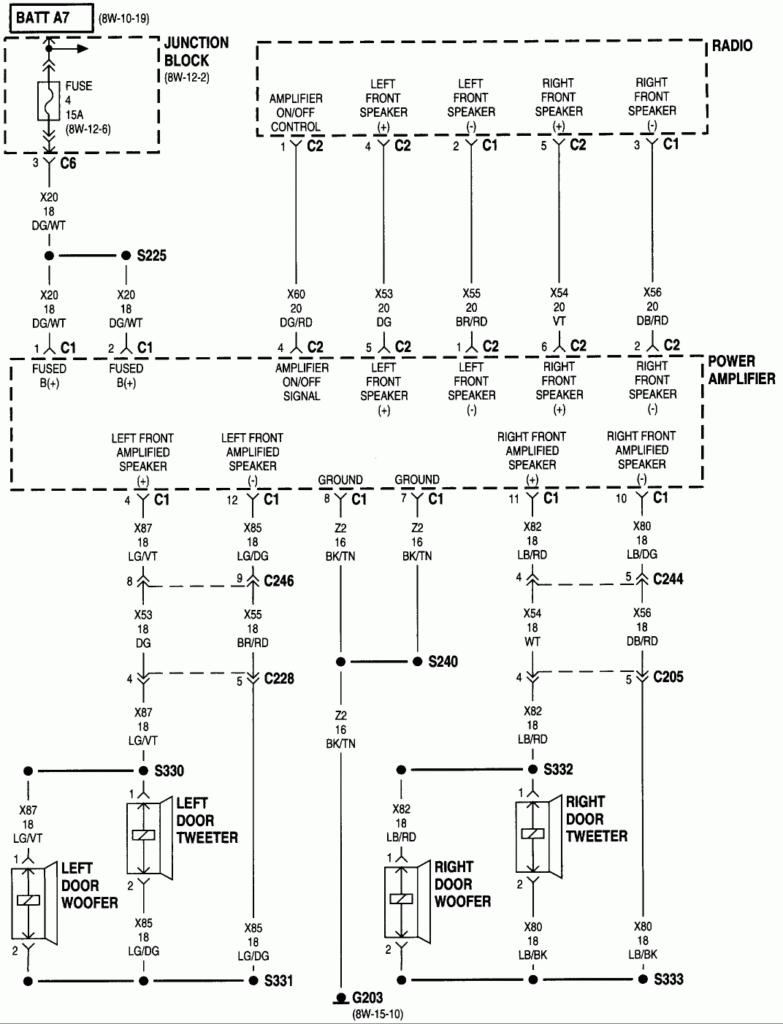 1999 Dodge Durango Infinity Amp Wiring Diagram Wiring Schema