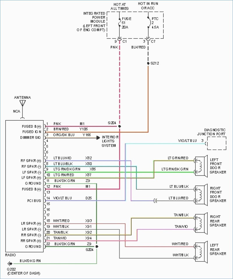 2000 Dodge Dakota Radio Wiring Diagram Pics Wiring Diagram Sample