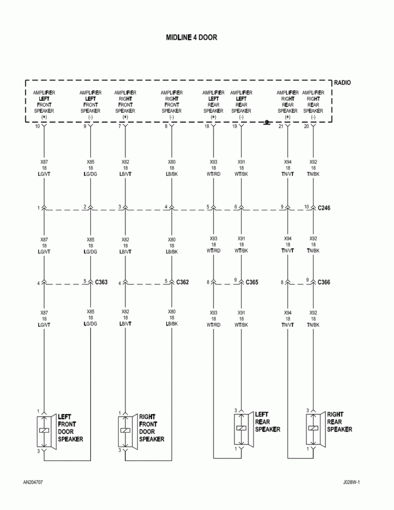 2001 Dodge Dakota Radio Wiring Diagram For Your Needs