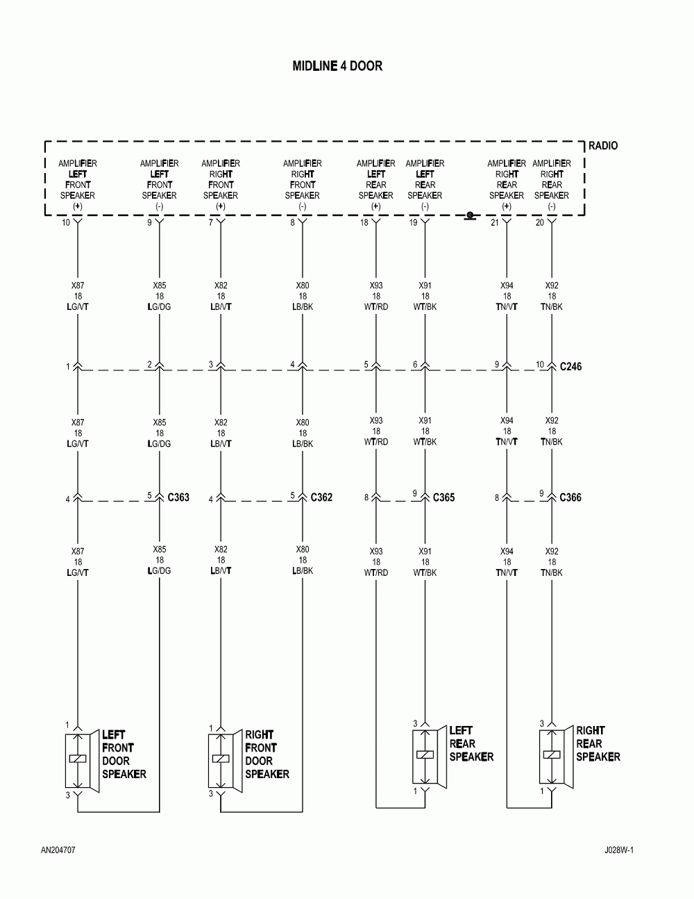 2001 Dodge Dakota Radio Wiring Diagram For Your Needs