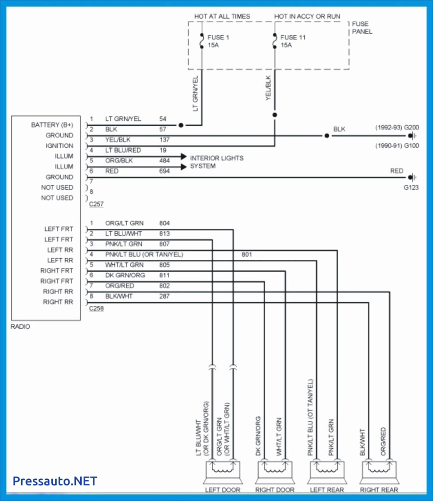 2001 Dodge Ram 1500 Radio Wiring Diagram Cadician s Blog