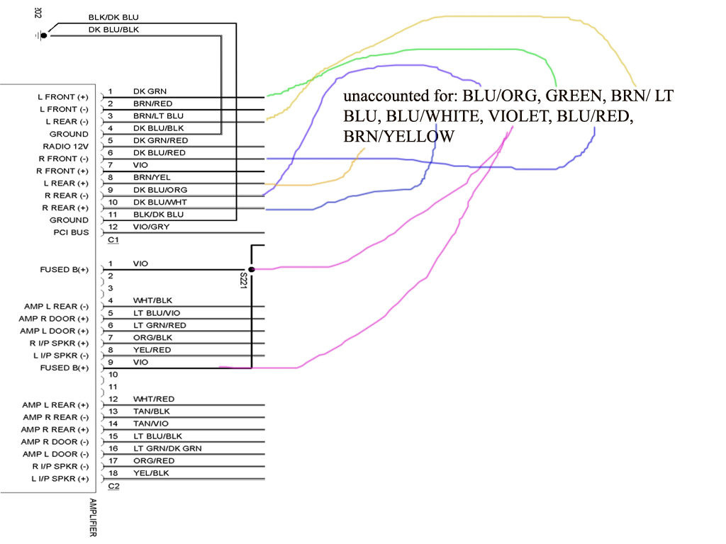 2001 Dodge Ram 1500 Radio Wiring Diagram Cadician s Blog