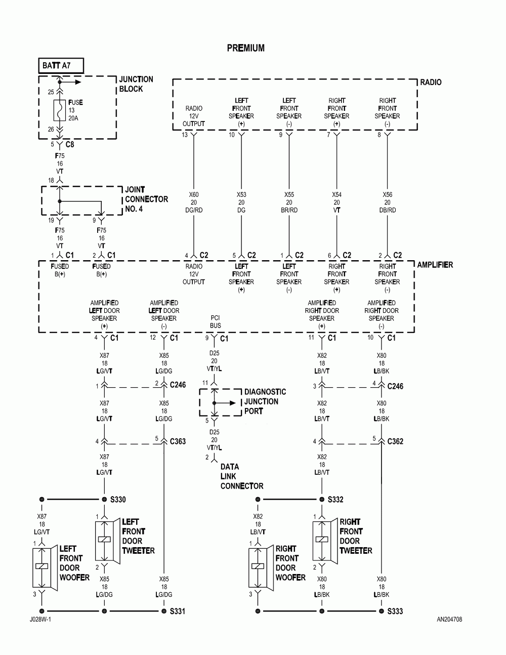 2003 Dodge Dakota Radio Wiring Diagram Free Wiring Diagram