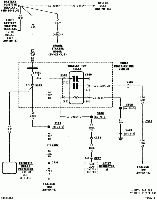 2003 Dodge Ram Tail Light Wiring Diagram DIAGRAM 2000 Dodge Ram 2500 