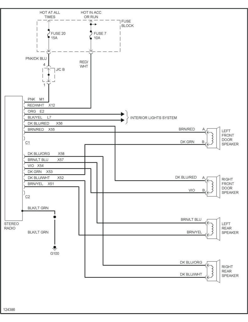 2004 Dodge Neon Stereo Wiring Harness Diagram Wiring Diagram And 