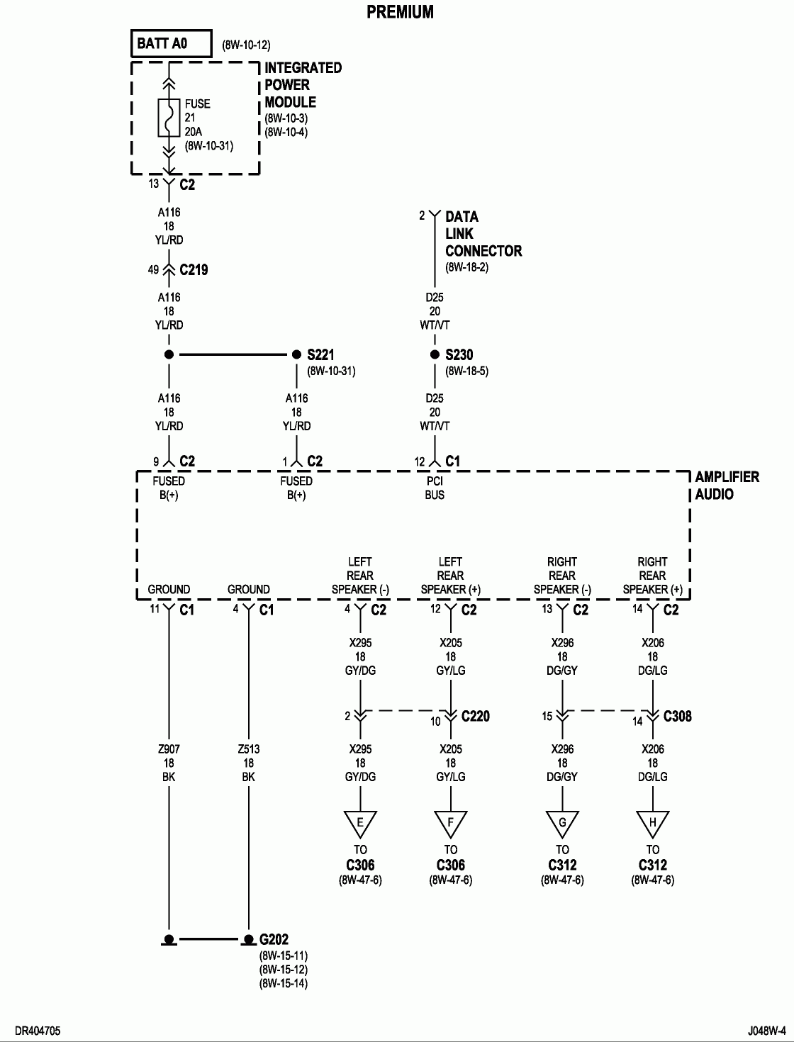 2004 Dodge Ram 1500 Factory Radio Wiring Diagram DODGE Car Radio 