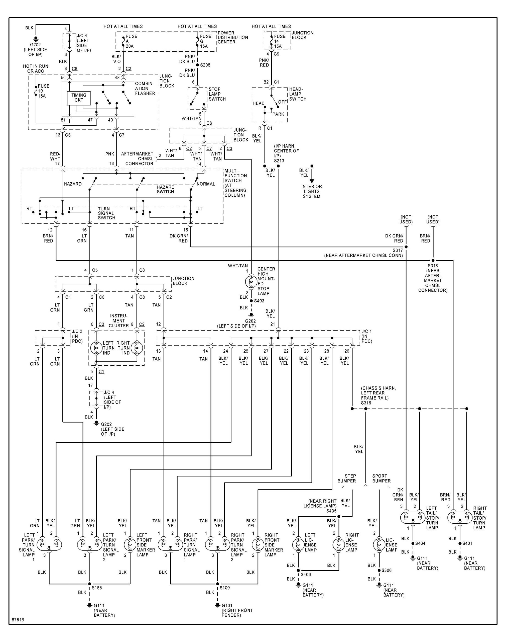 2004 Dodge Ram Tail Light Wiring Diagram Pics Wiring Collection