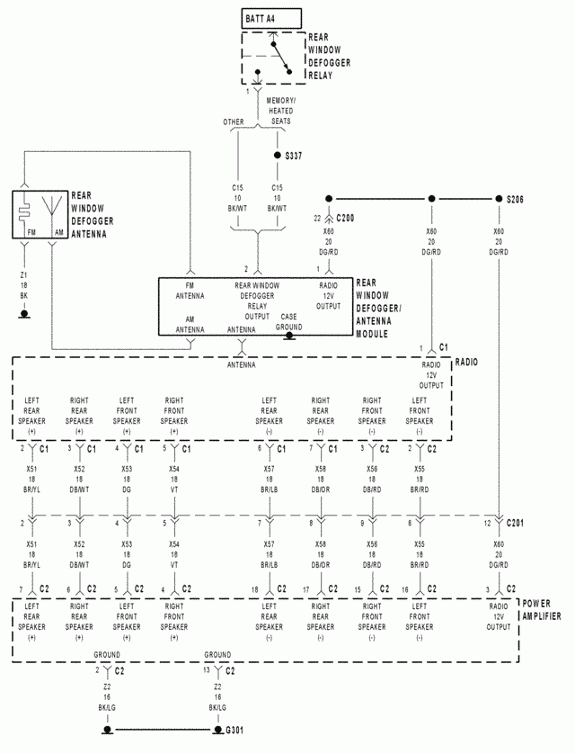 2005 Dodge Dakota Radio Wiring Diagram Pictures Wiring Diagram Sample