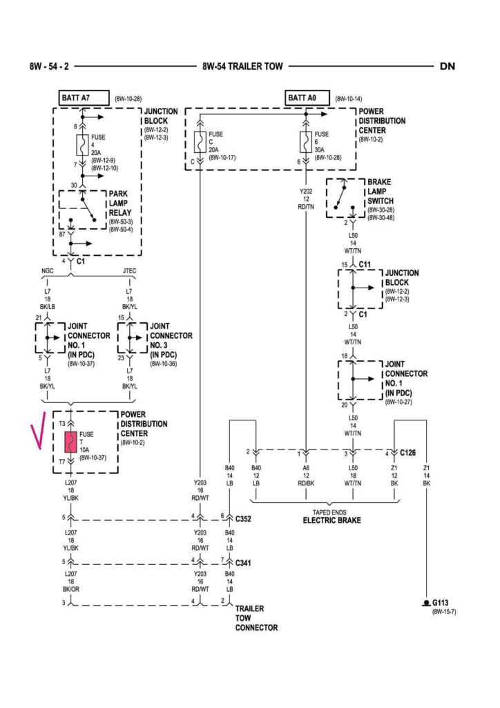 2006 Dodge Ram Trailer Wiring Diagram Trailer Wiring Diagram