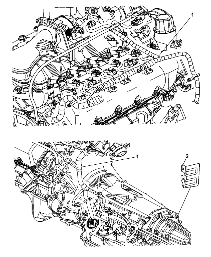 2007 Dodge Dakota Wiring Engine Mopar Parts Giant