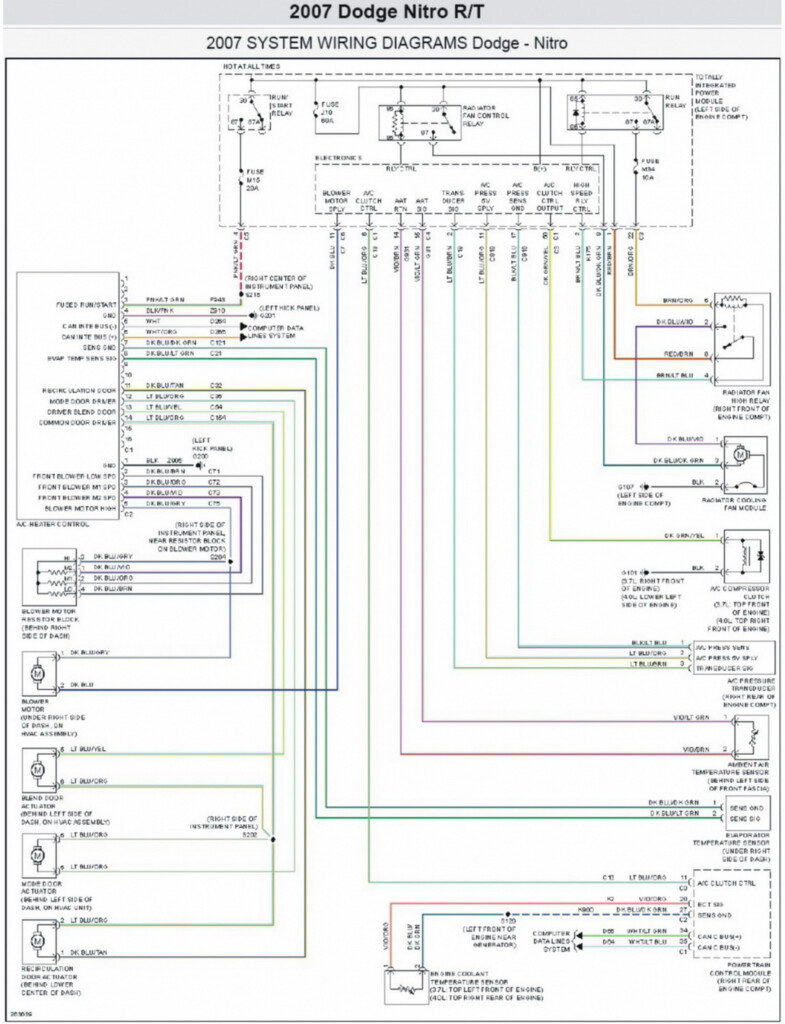 2007 Dodge Ram 3500 Trailer Wiring Diagram Wiring Diagram