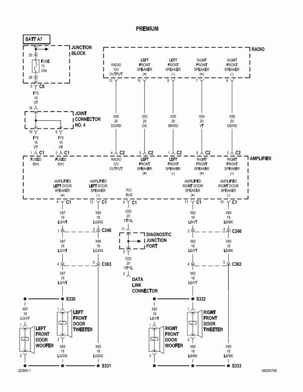 2008 Dodge Avenger Stereo Wiring Diagram Pictures Wiring Collection