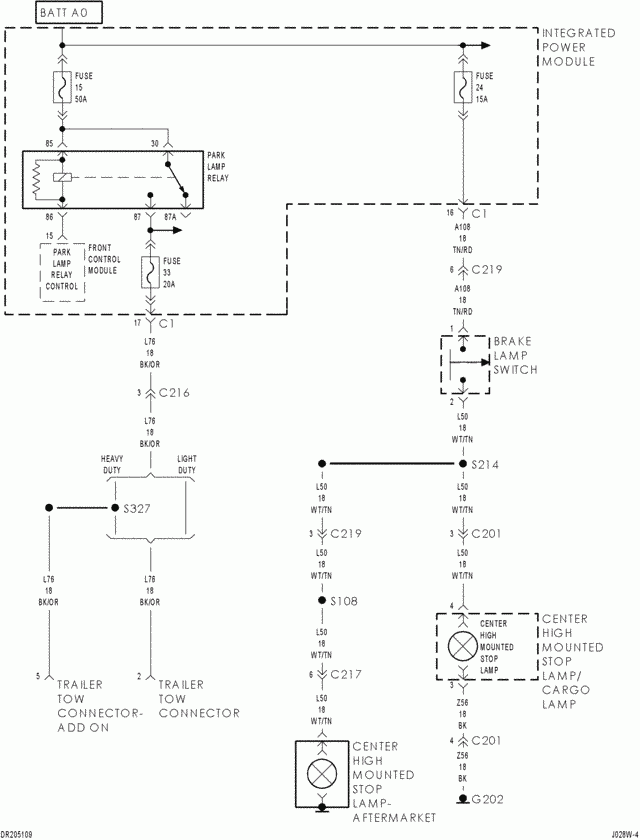 2008 Dodge Ram 1500 Tail Light Wiring Diagram Wiring Diagram