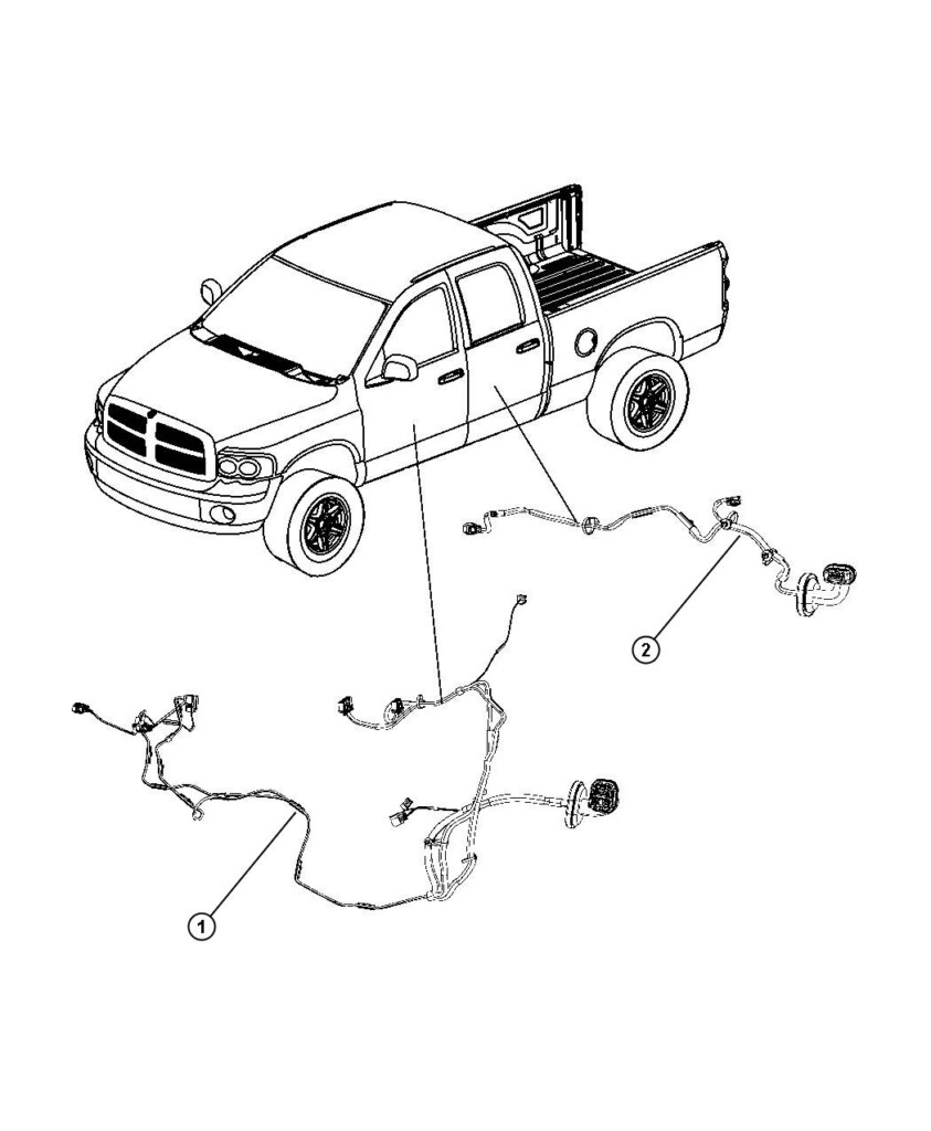 2009 Dodge Ram 2500 Wiring Rear Door Left Right Right Or Left 