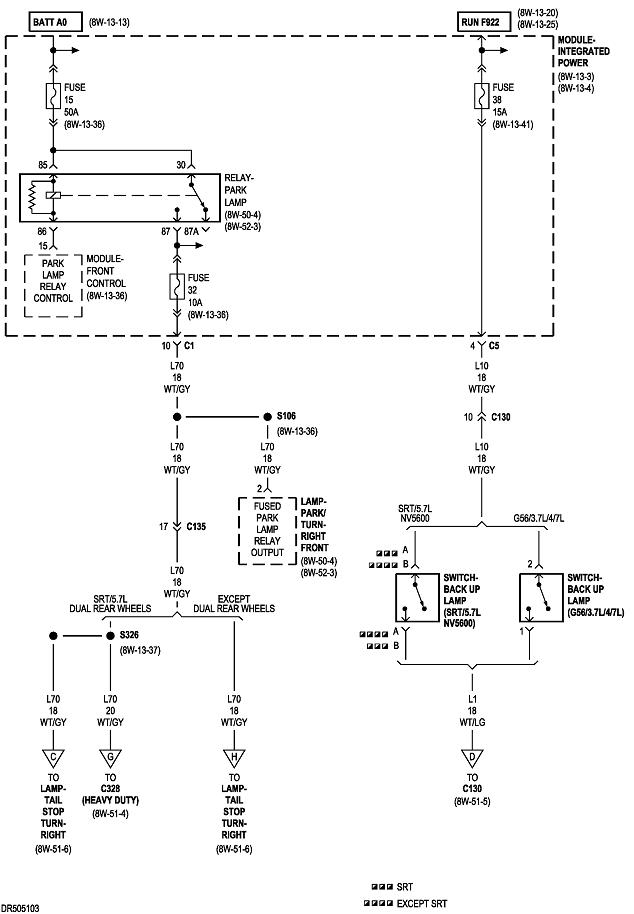 2019 Ram 1500 Tail Light Wiring Diagram 2004 Dodge Ram Tail Light 