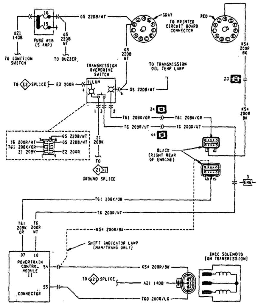 30 1993 Dodge Dakota Wiring Diagram Wiring Diagram List