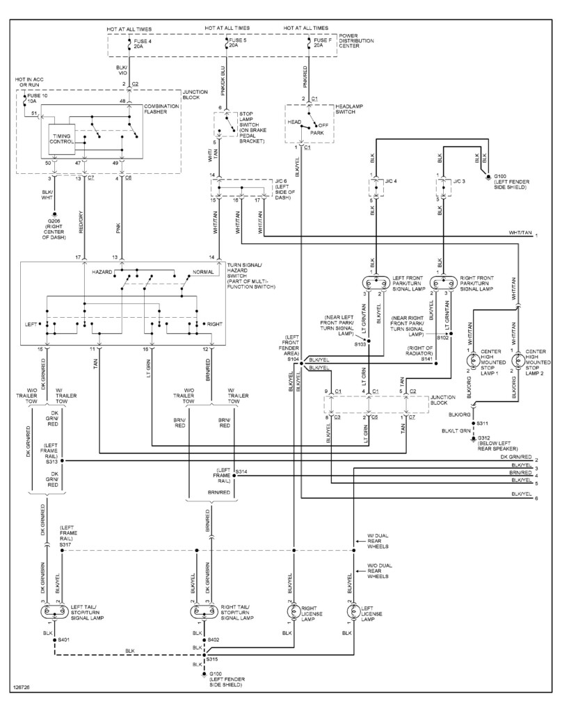 32 Tail Light Wiring Diagram Wiring Diagram Database