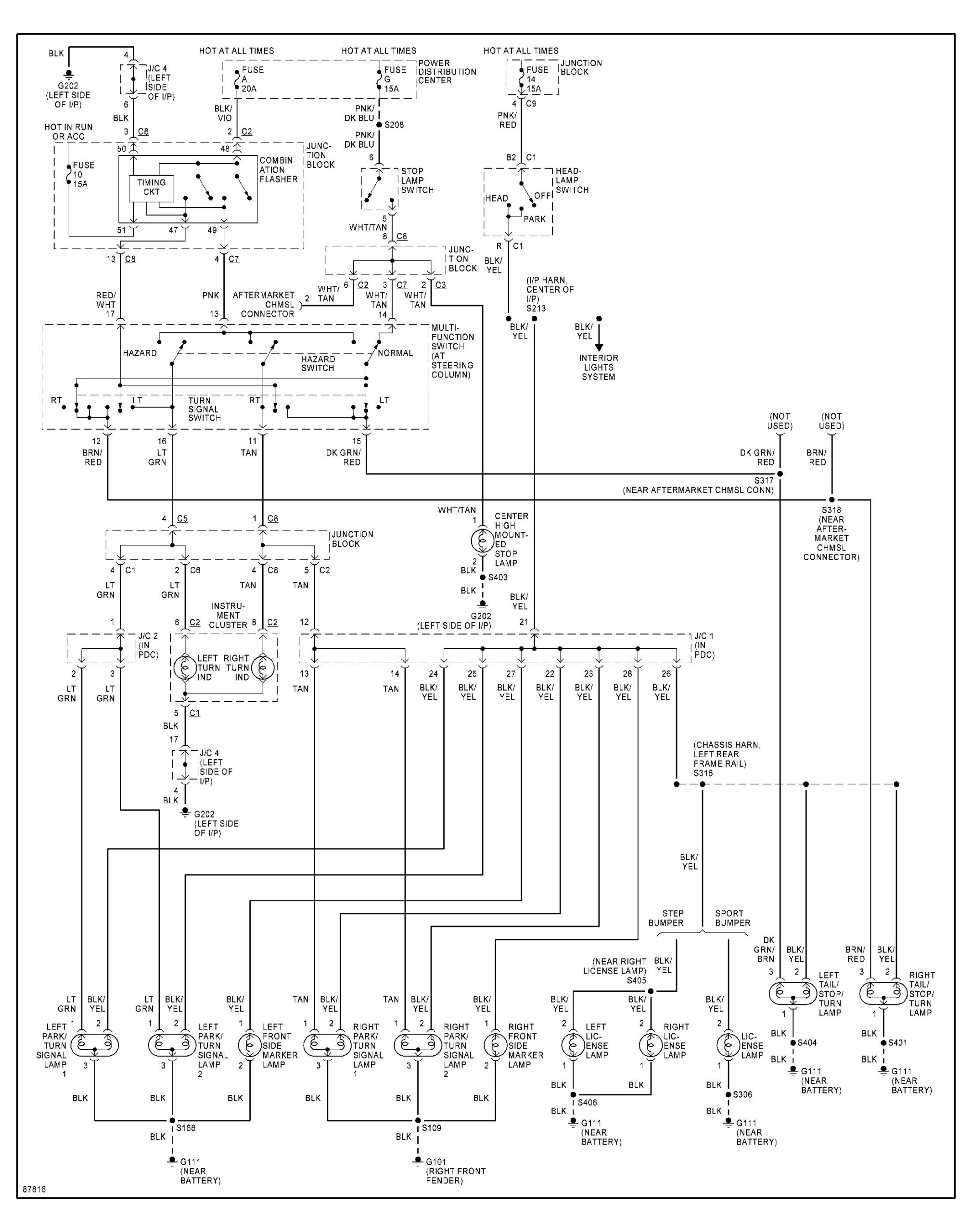 45 Inspirational Dodge Dakota Tail Light Wiring Diagram In 2020 Dodge 