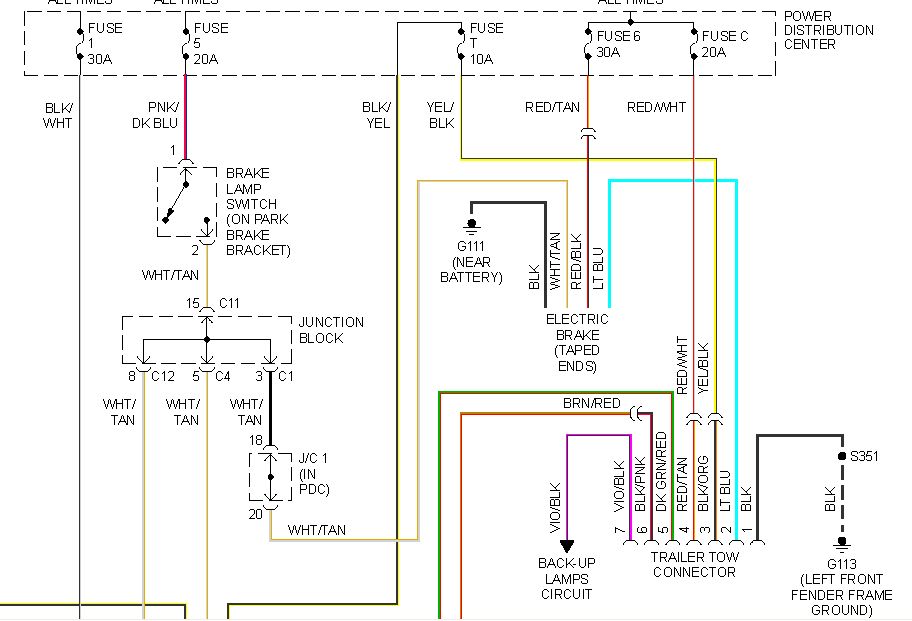 7 Round Trailer Wiring Diagram 24h Schemes