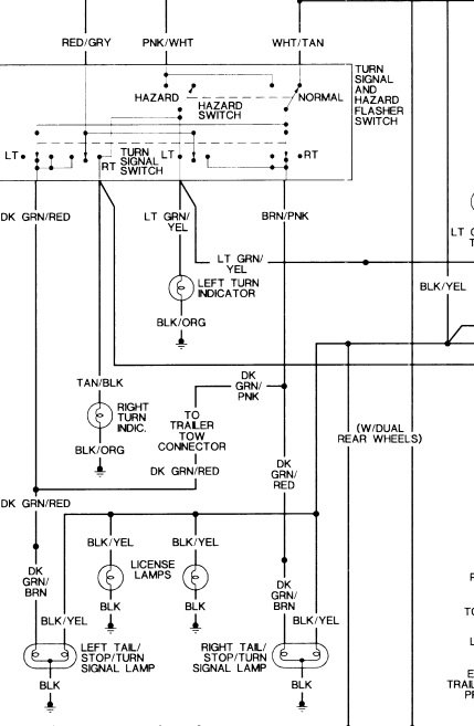 97 Dodge Ram Tail Light Wiring Diagram DIAGRAM Wiring Diagram 25 1996 