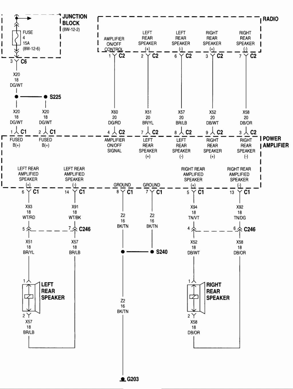 99 Dodge Durango Radio Wiring Diagram Wiring Diagram Networks