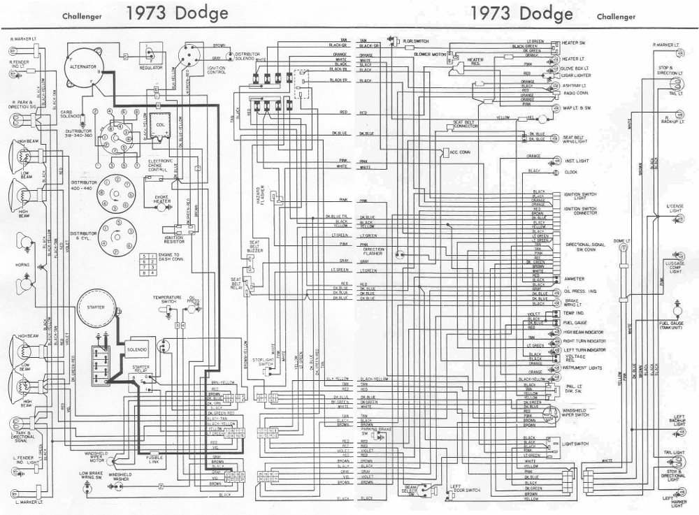  DIAGRAM 1972 Dodge Challenger Wiring Diagram FULL Version HD Quality 