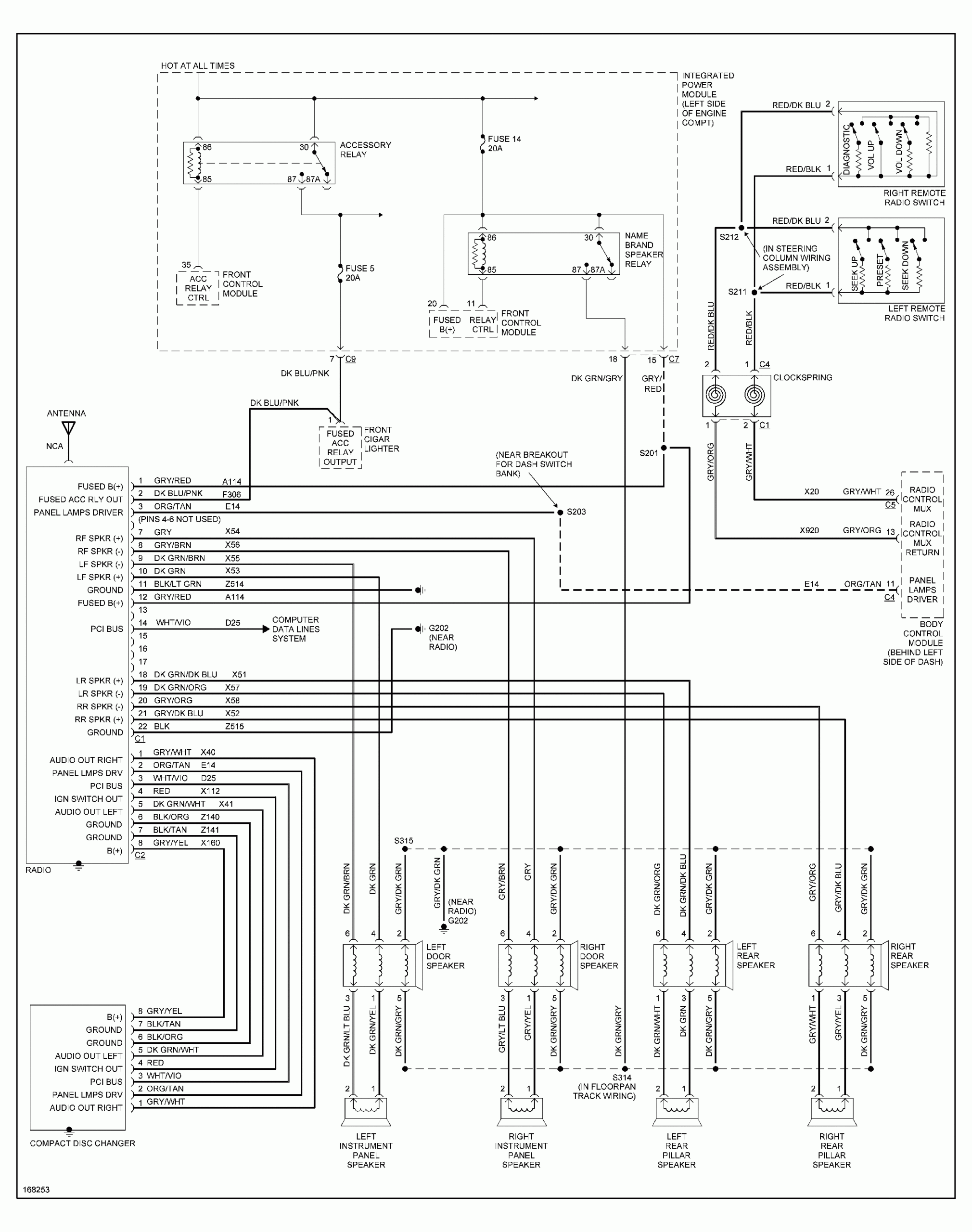  DIAGRAM 2006 Dodge Caravan Radio Wiring Diagram FULL Version HD 