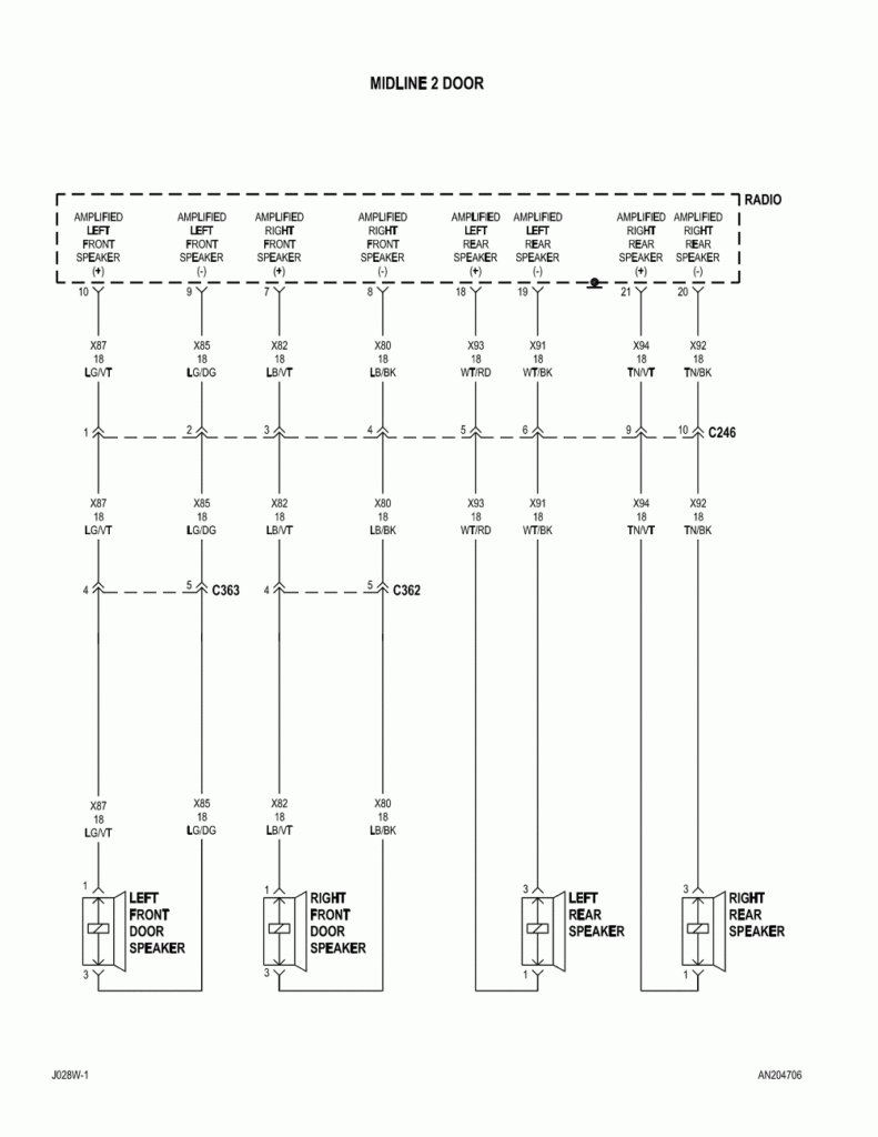 Do You Have A Wiring Diagram For A 2002 Dodge Dakota Radio