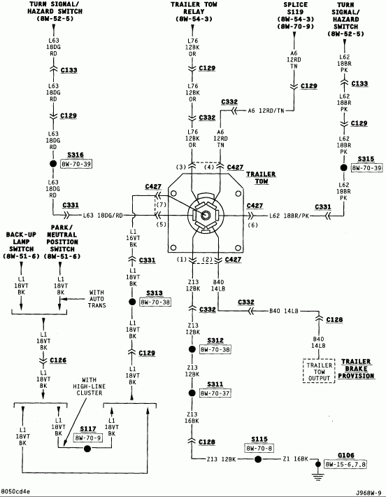 Dodge 3500 Truck was Told About 1996 97 With Factory Wiring Has No 