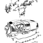 Dodge Dart Wiring Instrument Panel 68153573AF Chrysler Jeep Dodge
