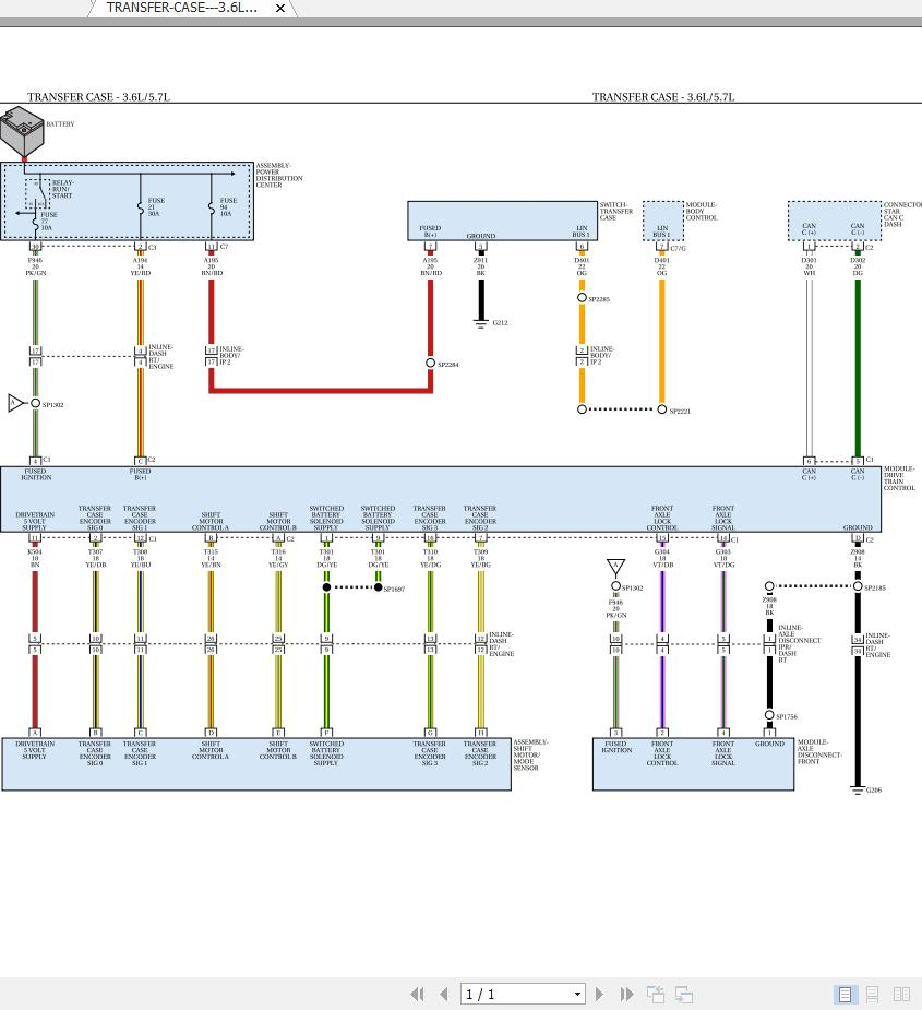 Dodge Ram 1500 DS 2017 Plus Electrical Wiring Diagrams Homepage 