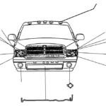 Dodge Ram 1500 Fog Light Wiring Harness FOG LAMP JUMPER Fog Light