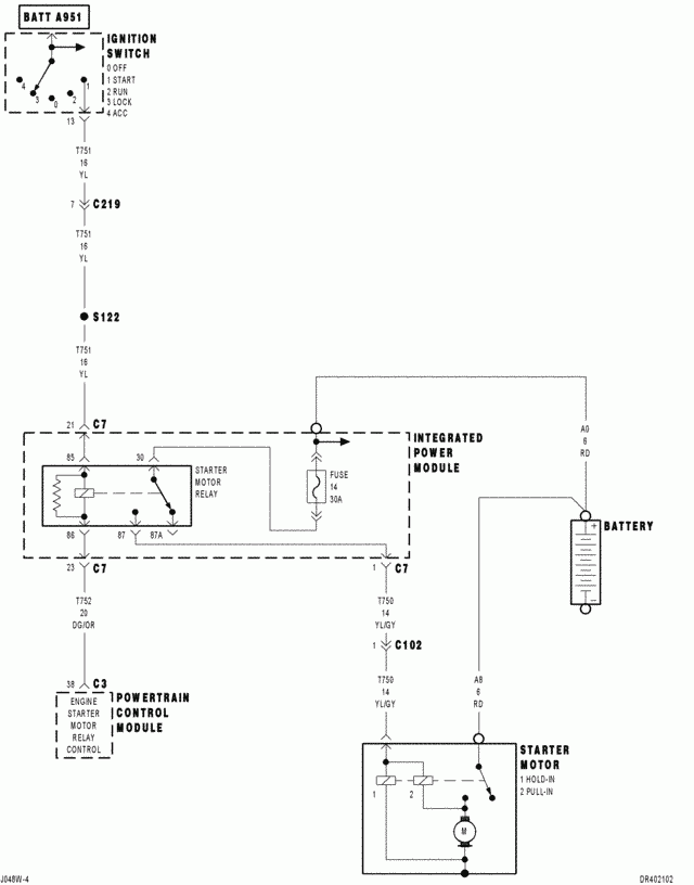 I Need A Color Coded Ignition Wiring Diagram For A 2004 Dodge Ram 5 