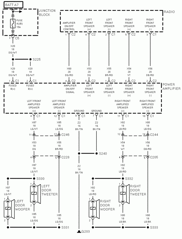 I Need A Full Wiring Diagram For A 1998 Durango That Includes The 