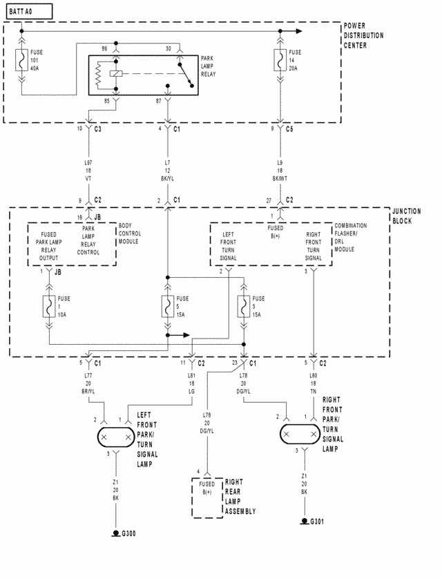 I Need A Turn Signal Wiring Diagram For A 2000 Dodge Grand Caravan