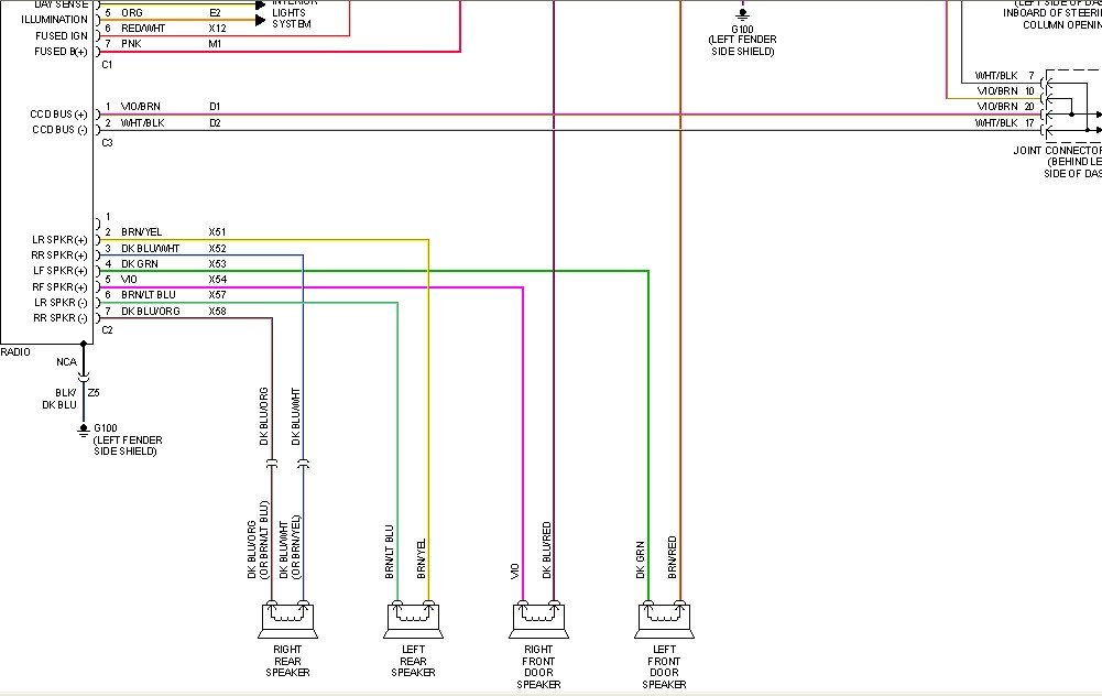 I Need A Wiring Diagram To Identify The Wires Comig Out Of The Stereo 